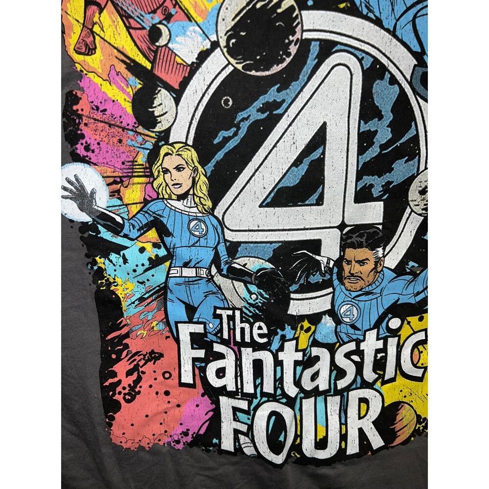 The Fantastic 4 Shirt First Steps Marvel Studios Gray Graphic Tee 3xl View 3